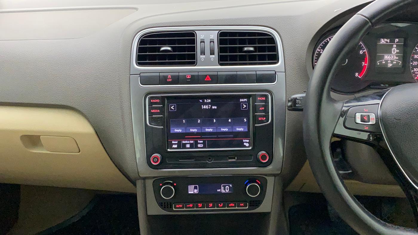 2020 Volkswagen Vento HIGHLINE 1.0L TSI AT, Petrol, Automatic, 36,633 km, Air Conditioner