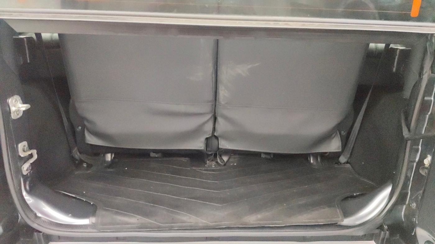 2023 Mahindra Thar LX P 2WD AT HT, Petrol, Automatic, 15,201 km, Boot Inside