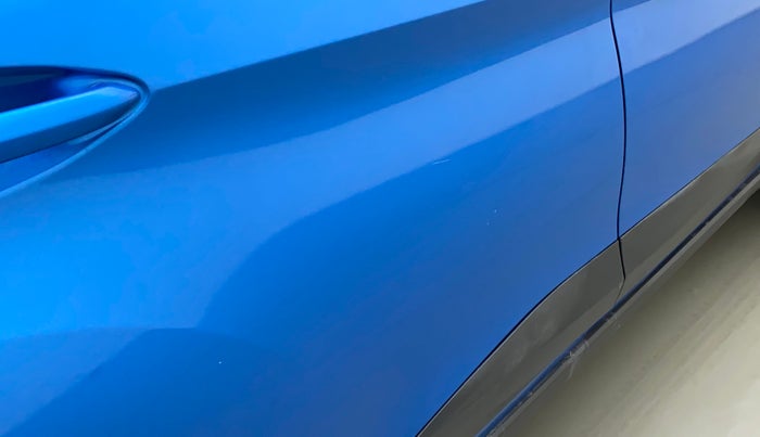 2017 Tata NEXON XZ PLUS PETROL, Petrol, Manual, 27,584 km, Right rear door - Minor scratches