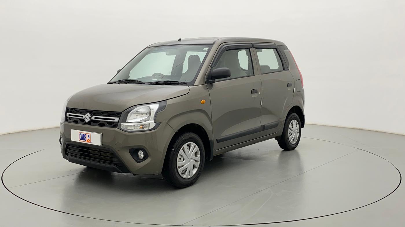 2021 Maruti New Wagon-R 1.0 Lxi (o) cng, CNG, Manual, 17,268 km, Left Front Diagonal