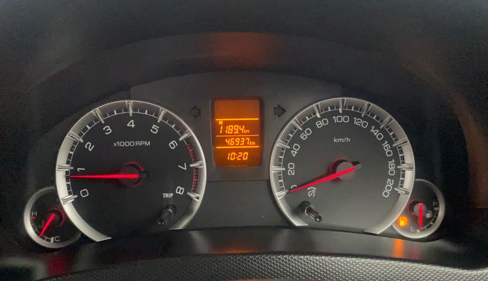 2016 Maruti Swift VXI, Petrol, Manual, 46,950 km, Odometer Image