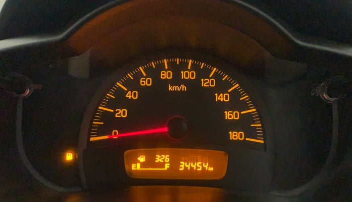 2017 Maruti Celerio VXI, Petrol, Manual, 34,598 km, Odometer Image