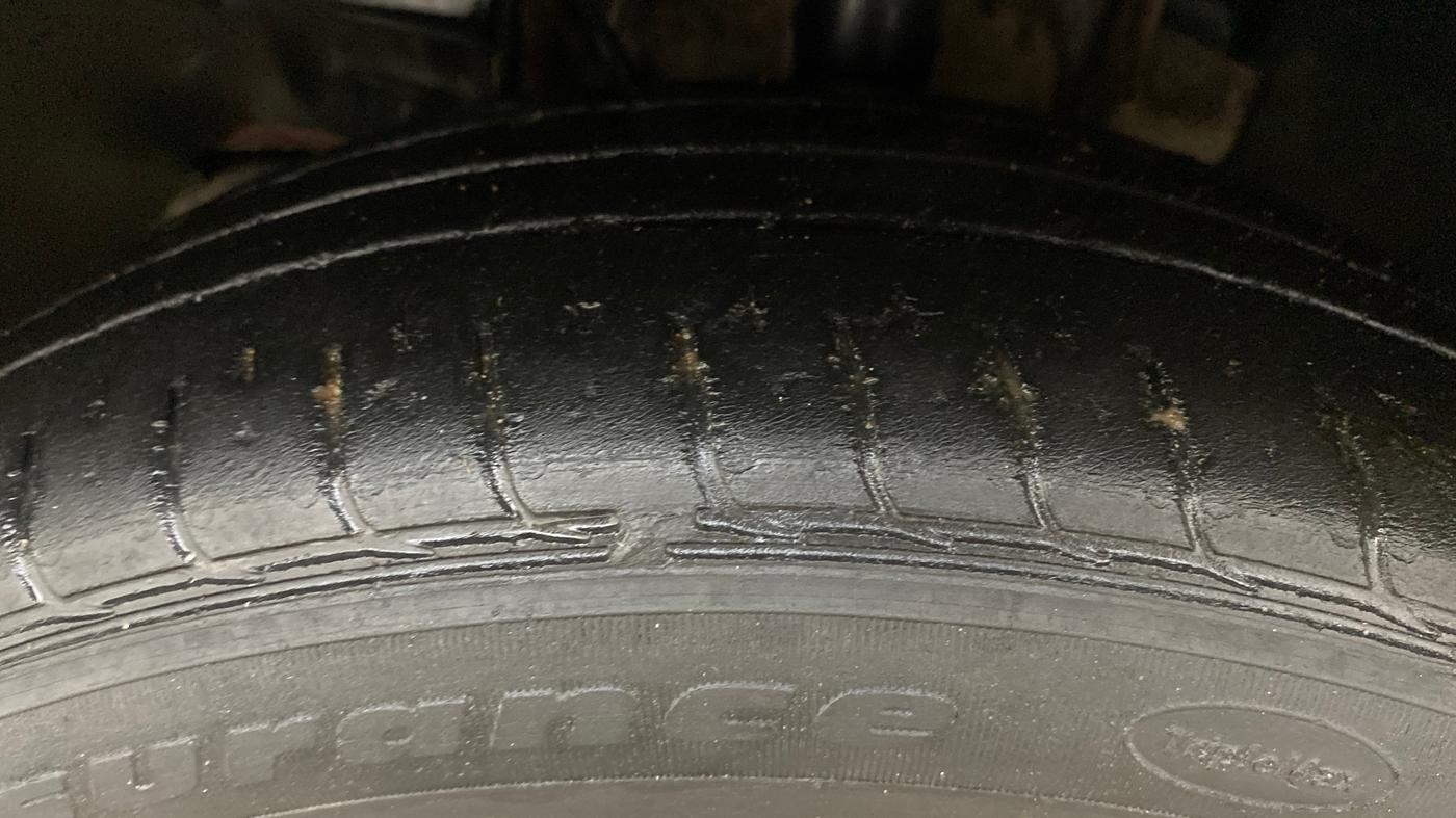 2021 Tata TIAGO NRG XZ AMT, Petrol, Automatic, 56,566 km, Left Front Tyre Tread