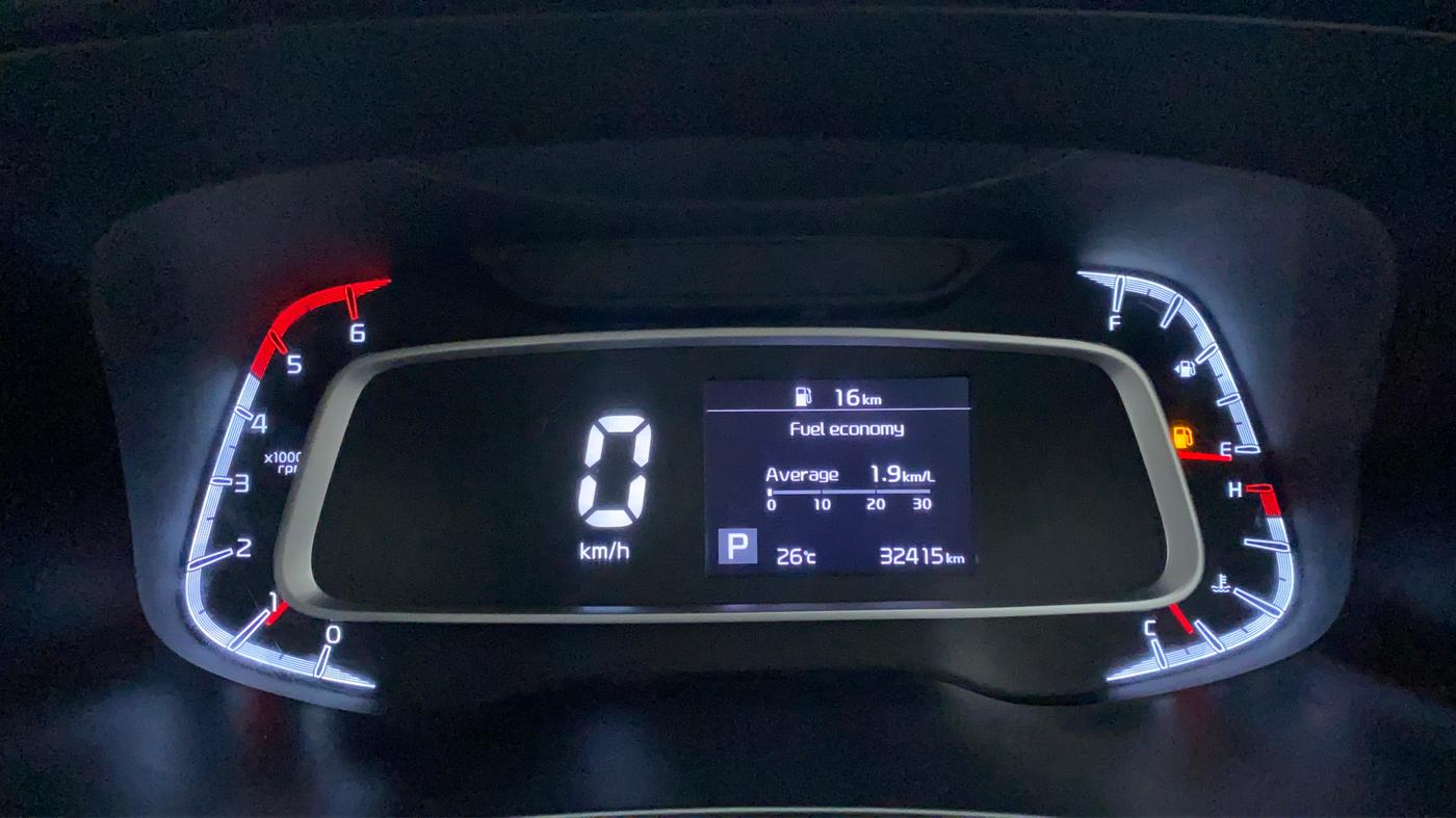 2021 KIA SONET HTK+ 1.5 D AT, Diesel, Automatic, 32,686 km, Odometer Image