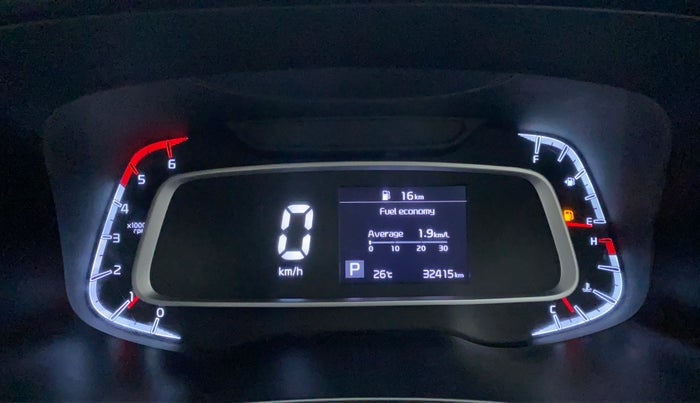 2021 KIA SONET HTK+ 1.5 D AT, Diesel, Automatic, 32,686 km, Odometer Image