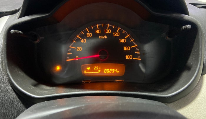 2016 Maruti Celerio VXI, Petrol, Manual, 80,217 km, Odometer Image