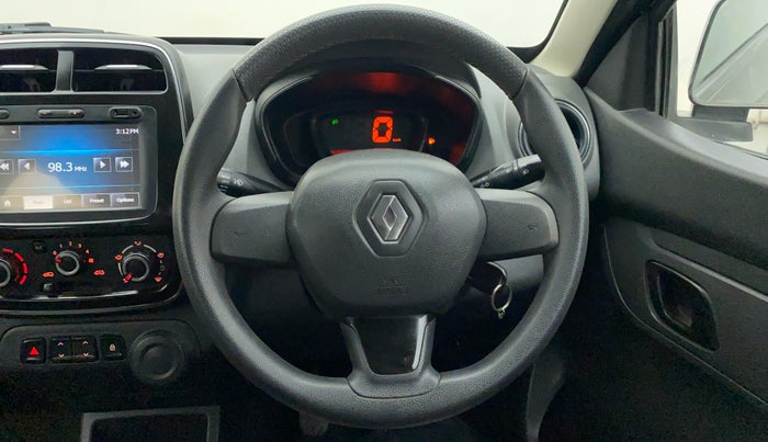 2016 Renault Kwid RXT 0.8 (O), Petrol, Manual, 24,400 km, Steering Wheel Close Up