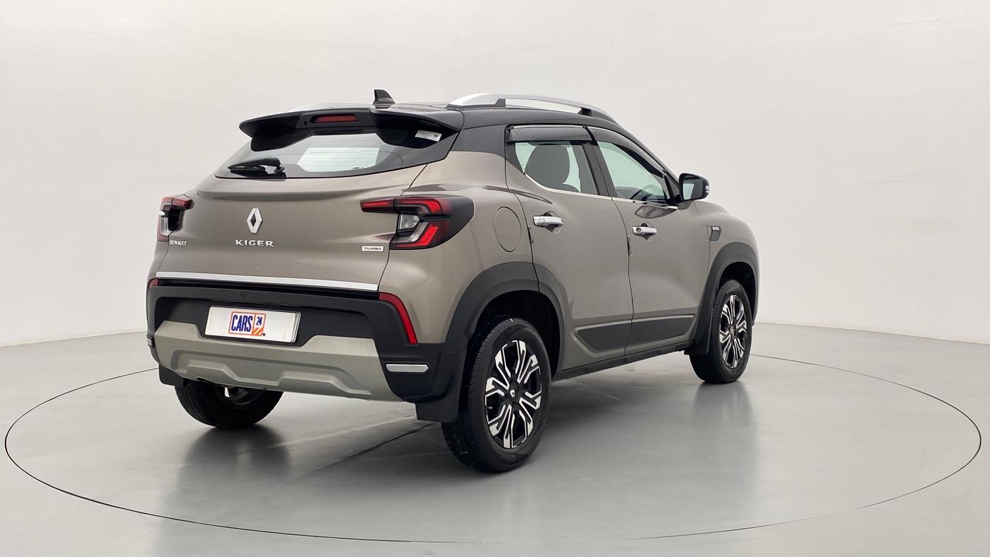 2021 Renault Kiger RXZ 1.0 TURBO MT, Petrol, Manual, 4,779 km, Right Back Diagonal