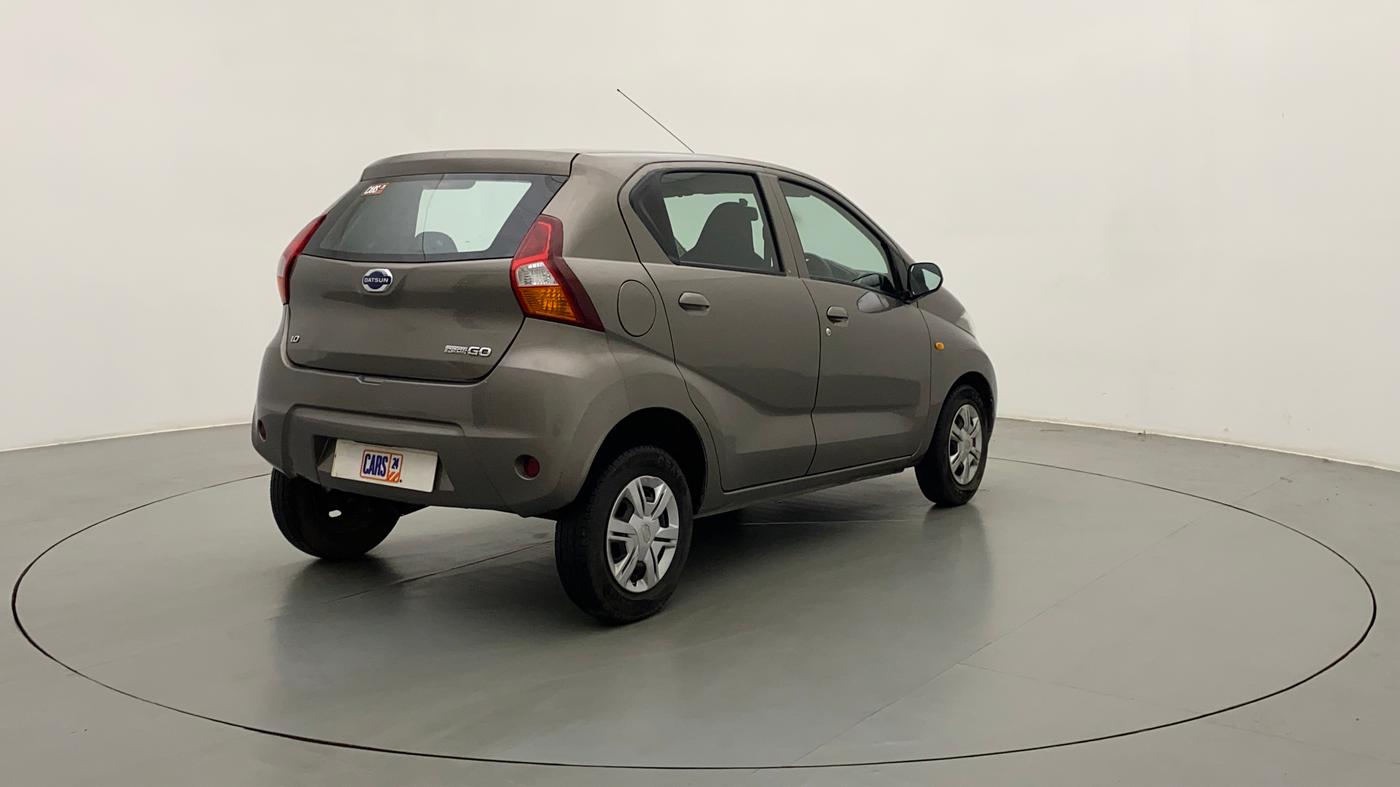2018 Datsun Redi Go T(O) 1.0 AMT, Petrol, Automatic, 58,078 km, Right Back Diagonal
