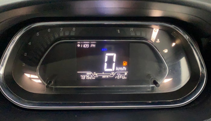 2019 Tata Tiago XZ PLUS PETROL, Petrol, Manual, 73,750 km, Odometer Image