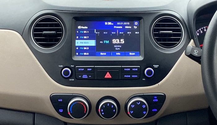2017 Hyundai Xcent SX 1.2, Petrol, Manual, 14,602 km, Air Conditioner