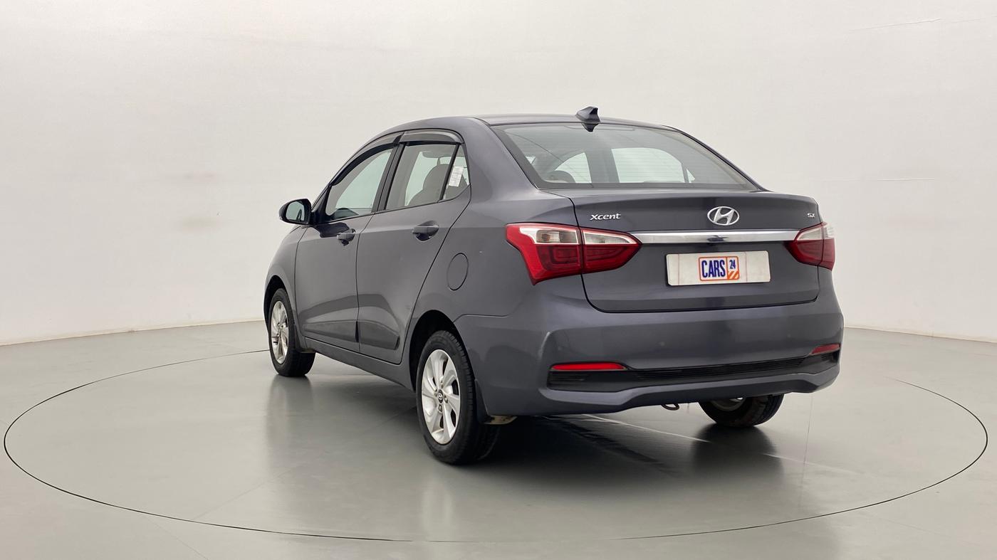 2017 Hyundai Xcent SX 1.2, Petrol, Manual, 14,602 km, Left Back Diagonal