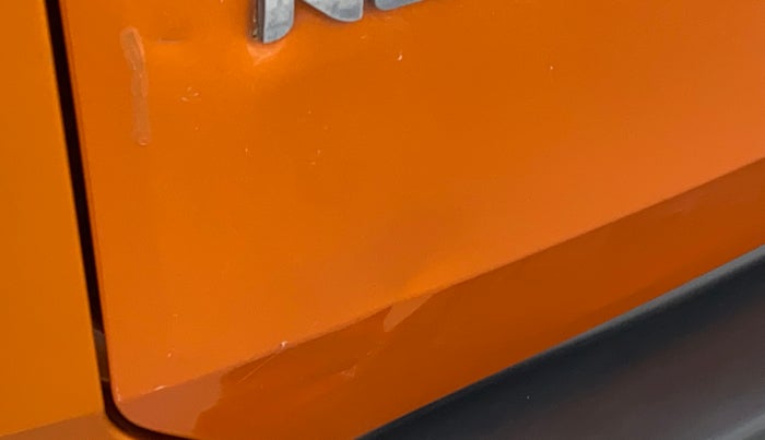 2018 Tata NEXON XZA+ 1.2 Dual Tone, Petrol, Automatic, 75,382 km, Dicky (Boot door) - Slightly dented