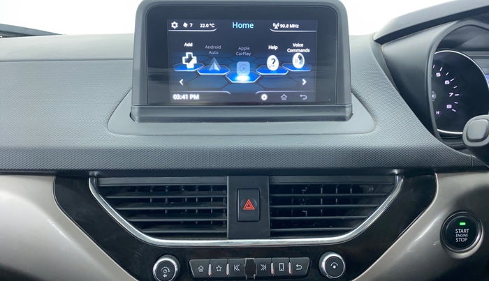2018 Tata NEXON XZA+ 1.2 Dual Tone, Petrol, Automatic, 75,382 km, Infotainment System