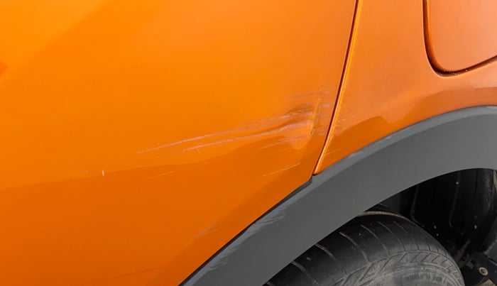 2018 Tata NEXON XZA+ 1.2 Dual Tone, Petrol, Automatic, 75,382 km, Rear left door - Slightly dented