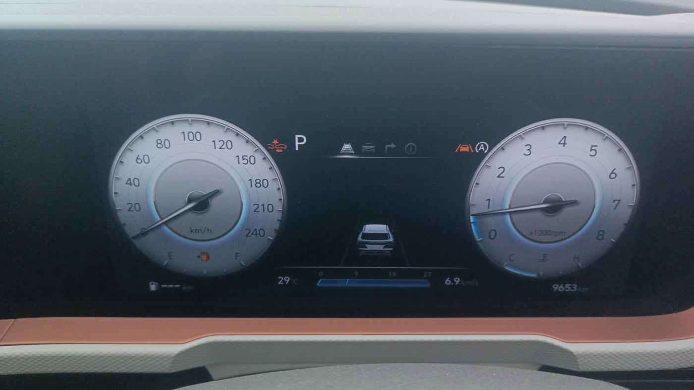 2024 Hyundai Creta Creta SX (O) 1.5 MPI IVT, Petrol, Automatic, 9,651 km, Odometer Image