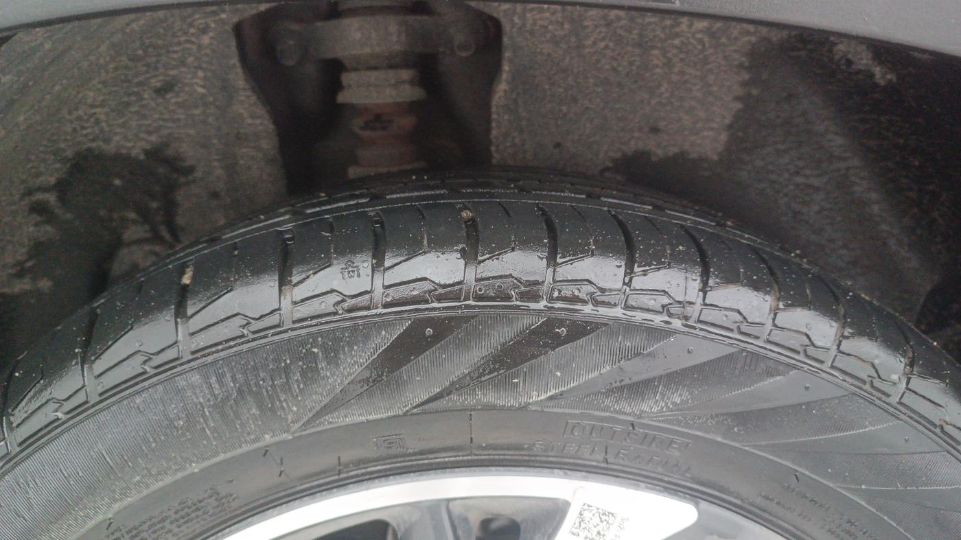 2024 Hyundai Creta Creta SX (O) 1.5 MPI IVT, Petrol, Automatic, 9,651 km, Right Rear Tyre Tread