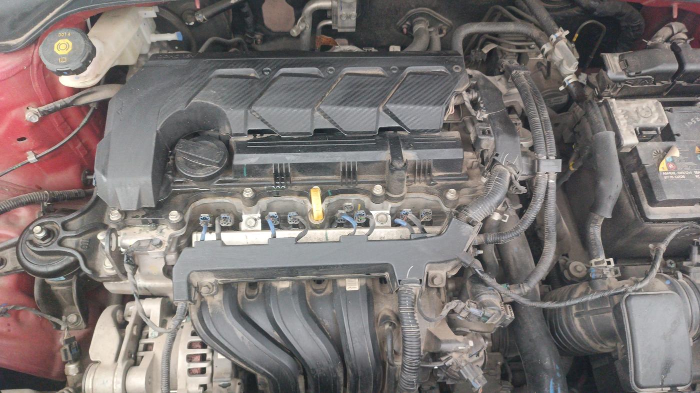 2024 Hyundai Creta Creta SX (O) 1.5 MPI IVT, Petrol, Automatic, 9,651 km, Engine View