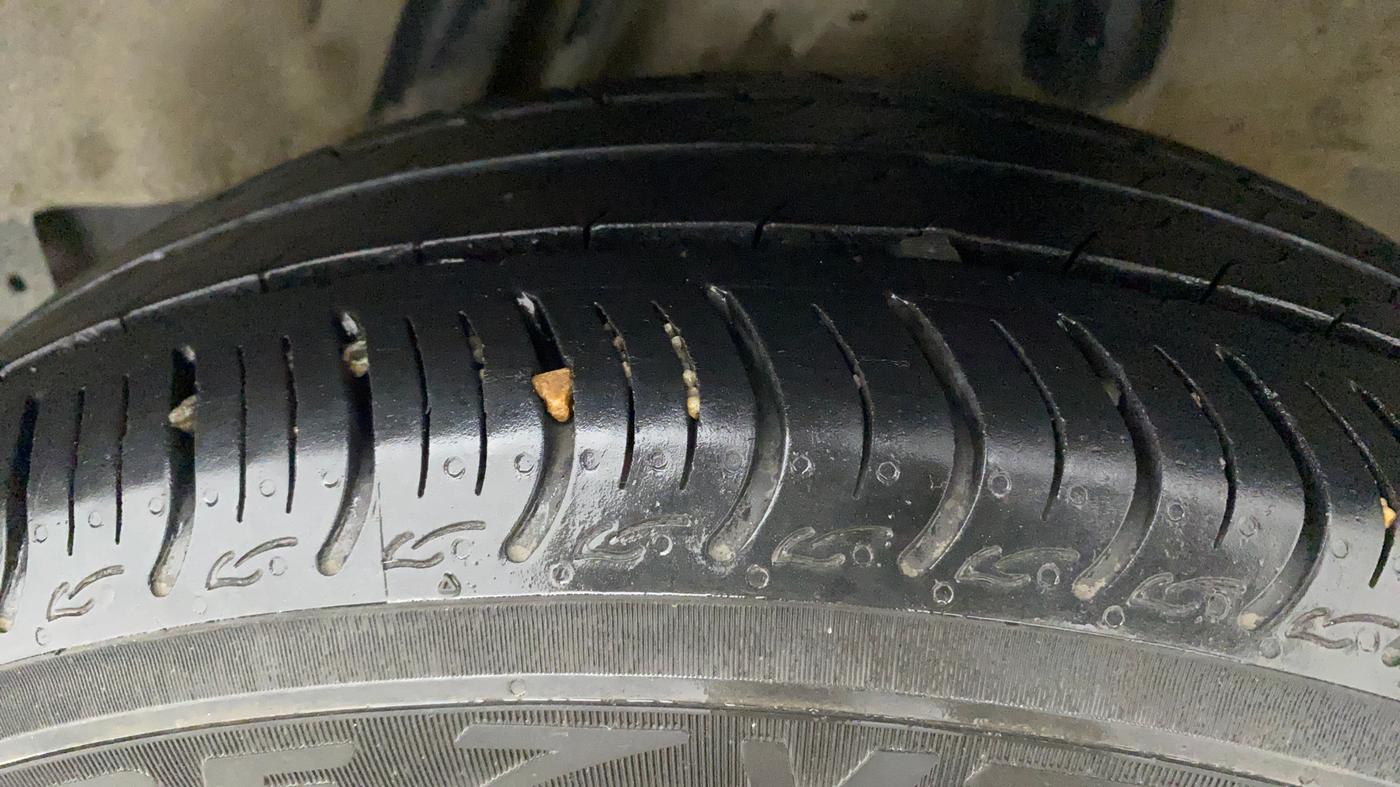2015 Honda City 1.5L I-VTEC SV CVT, Petrol, Automatic, 83,213 km, Left Rear Tyre Tread
