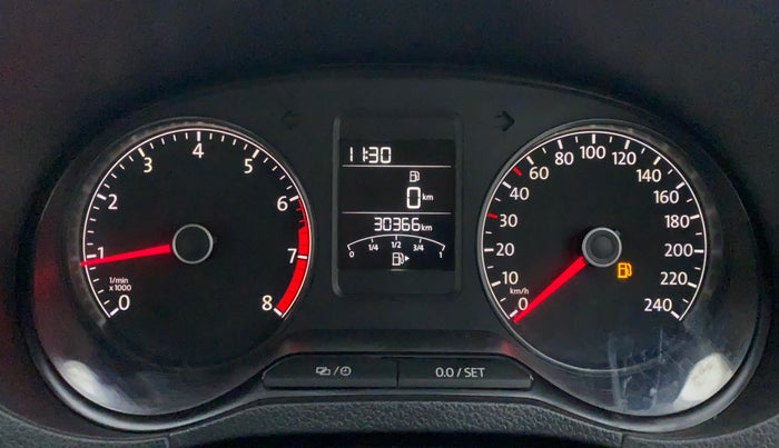 2017 Volkswagen Ameo HIGHLINE 1.2, Petrol, Manual, 30,407 km, Odometer Image