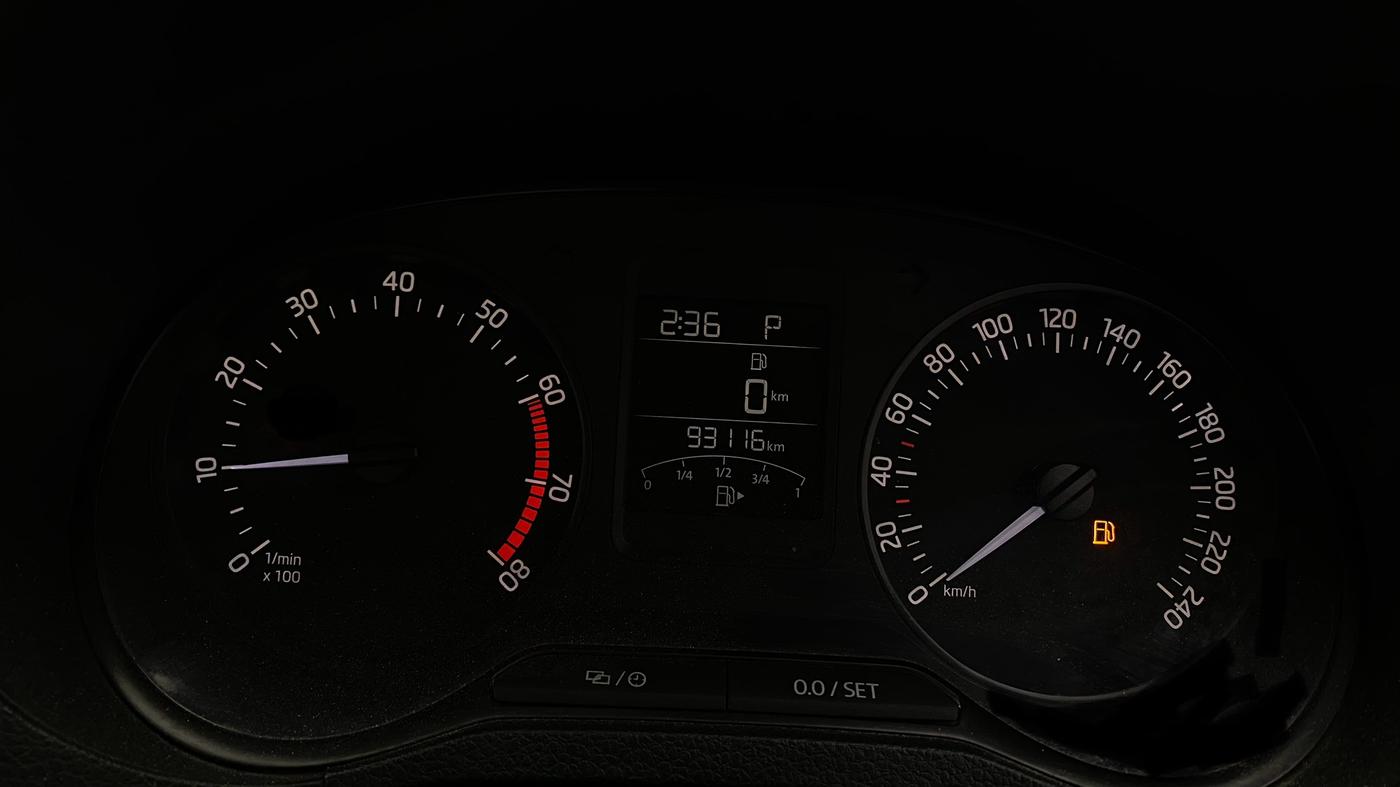 2020 Skoda Rapid AMBITION AT TSI, Petrol, Automatic, 93,148 km, Odometer Image
