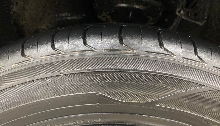 2019 Hyundai Creta SX (O) EXECUTIVE 1.6 PETROL, Petrol, Manual, 1,02,019 km, Left Front Tyre Tread