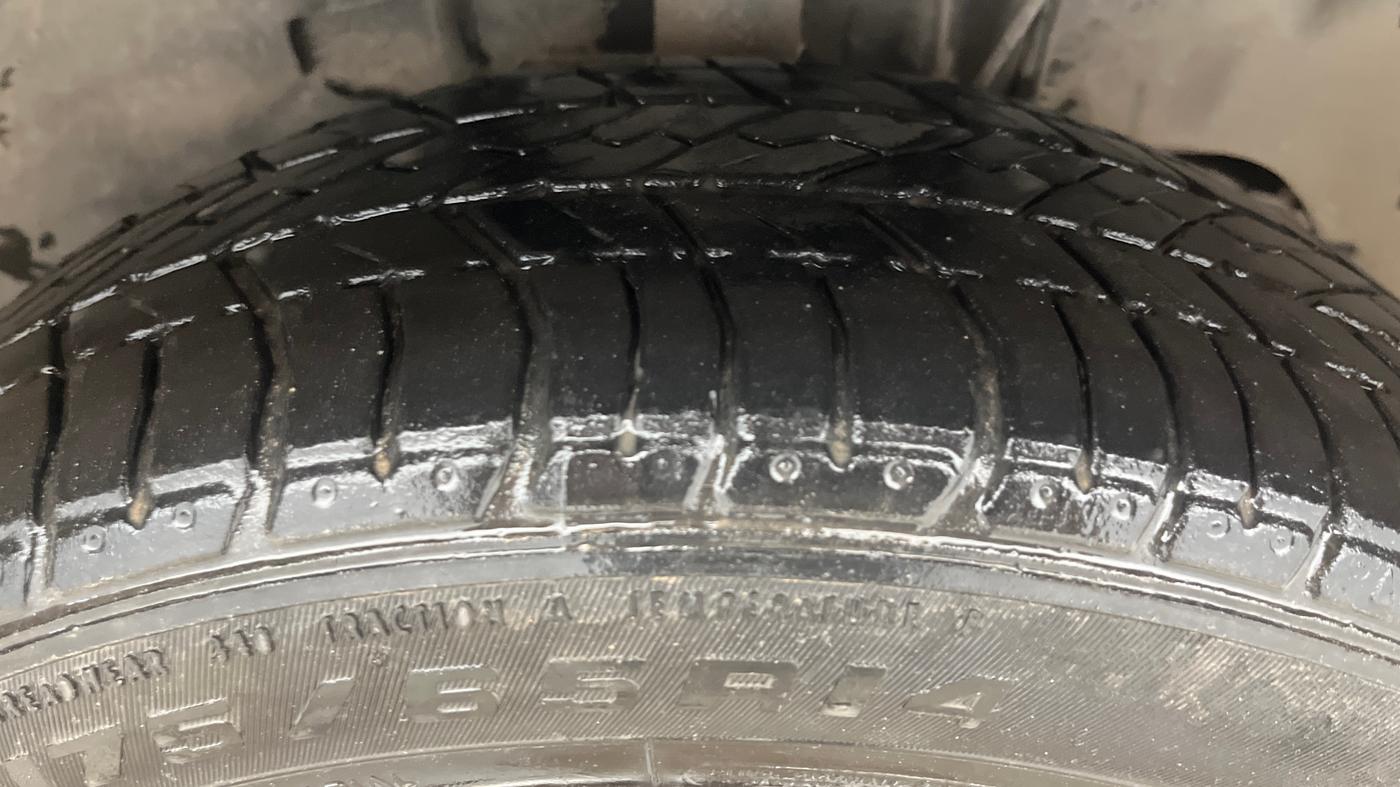 2023 Tata TIGOR XZ PLUS CNG, CNG, Manual, 57,197 km, Right Front Tyre Tread