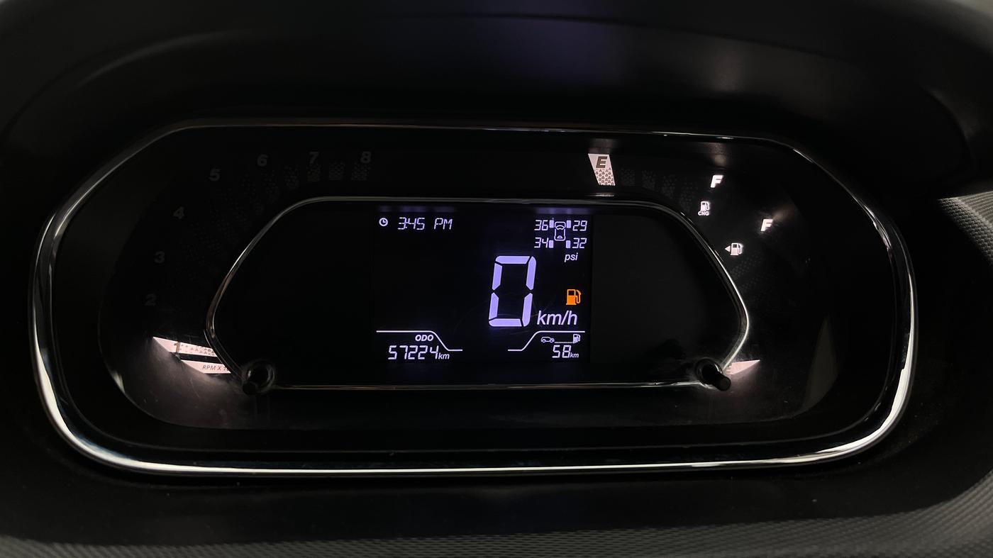 2023 Tata TIGOR XZ PLUS CNG, CNG, Manual, 57,197 km, Odometer Image