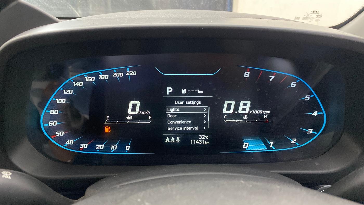 2025 Hyundai NEW I20 SPORTZ 1.2 IVT, Petrol, Automatic, 11,421 km, Odometer Image