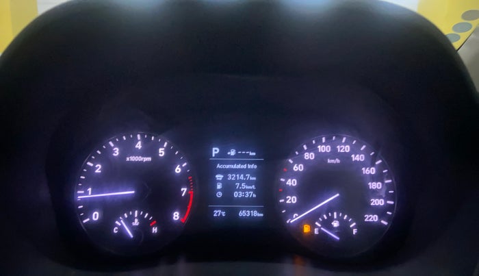 2018 Hyundai Verna 1.6 VTVT SX (O) AT, Petrol, Automatic, 65,301 km, Odometer Image