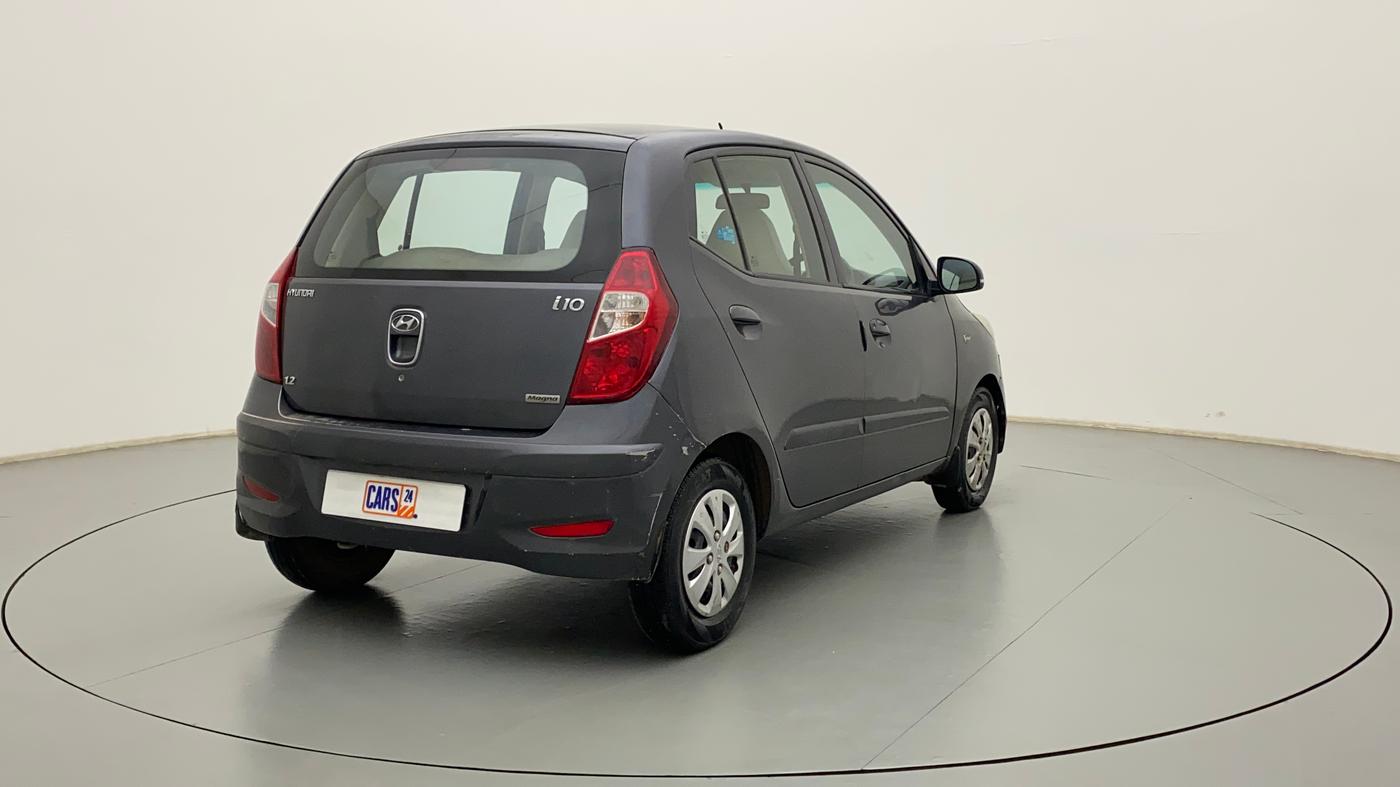 2011 Hyundai i10 MAGNA 1.2, Petrol, Manual, 88,437 km, Right Back Diagonal