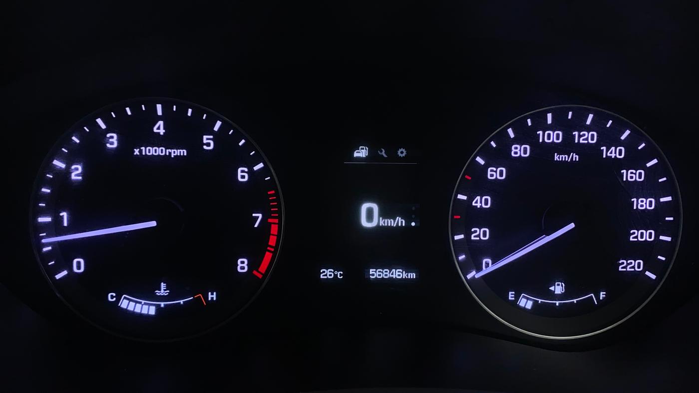 2014 Hyundai Elite i20 ASTA 1.2, Petrol, Manual, 56,843 km, Odometer Image