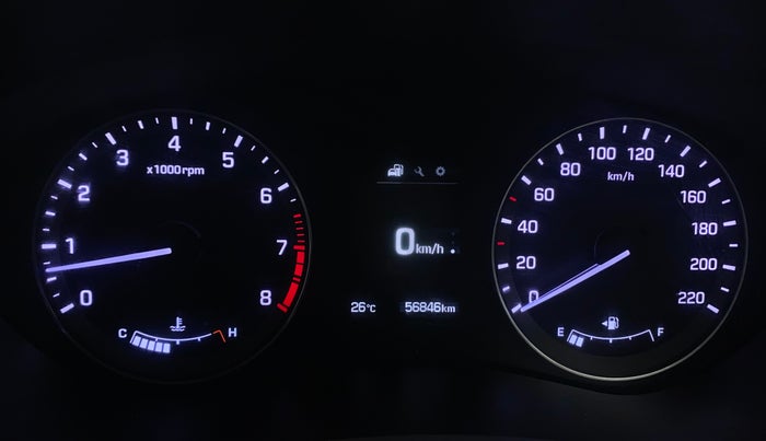 2014 Hyundai Elite i20 ASTA 1.2, Petrol, Manual, 56,843 km, Odometer Image