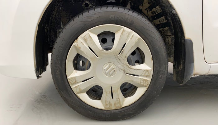 2013 Maruti Wagon R 1.0 VXI, Petrol, Manual, 66,823 km, Left Front Wheel