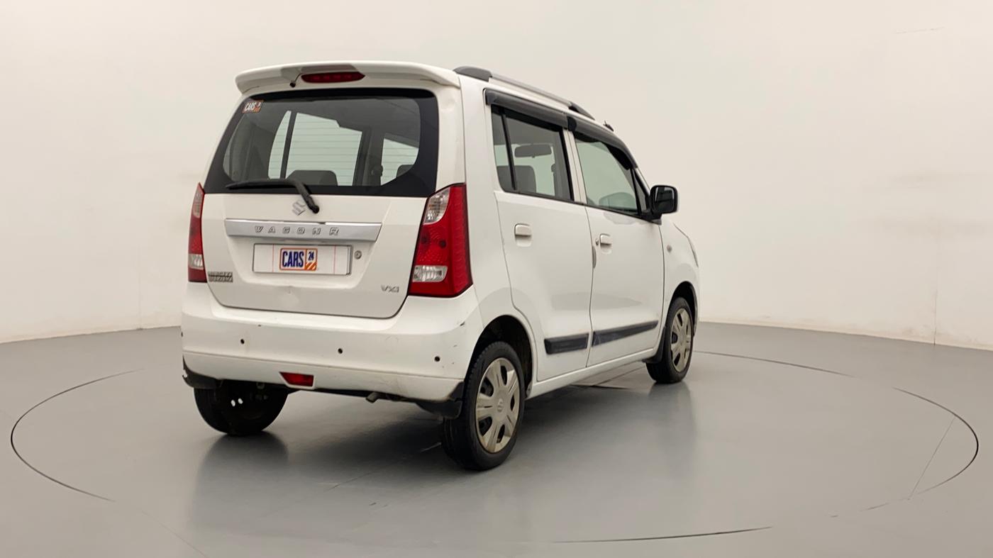 2013 Maruti Wagon R 1.0 VXI, CNG, Manual, 66,823 km, Right Back Diagonal