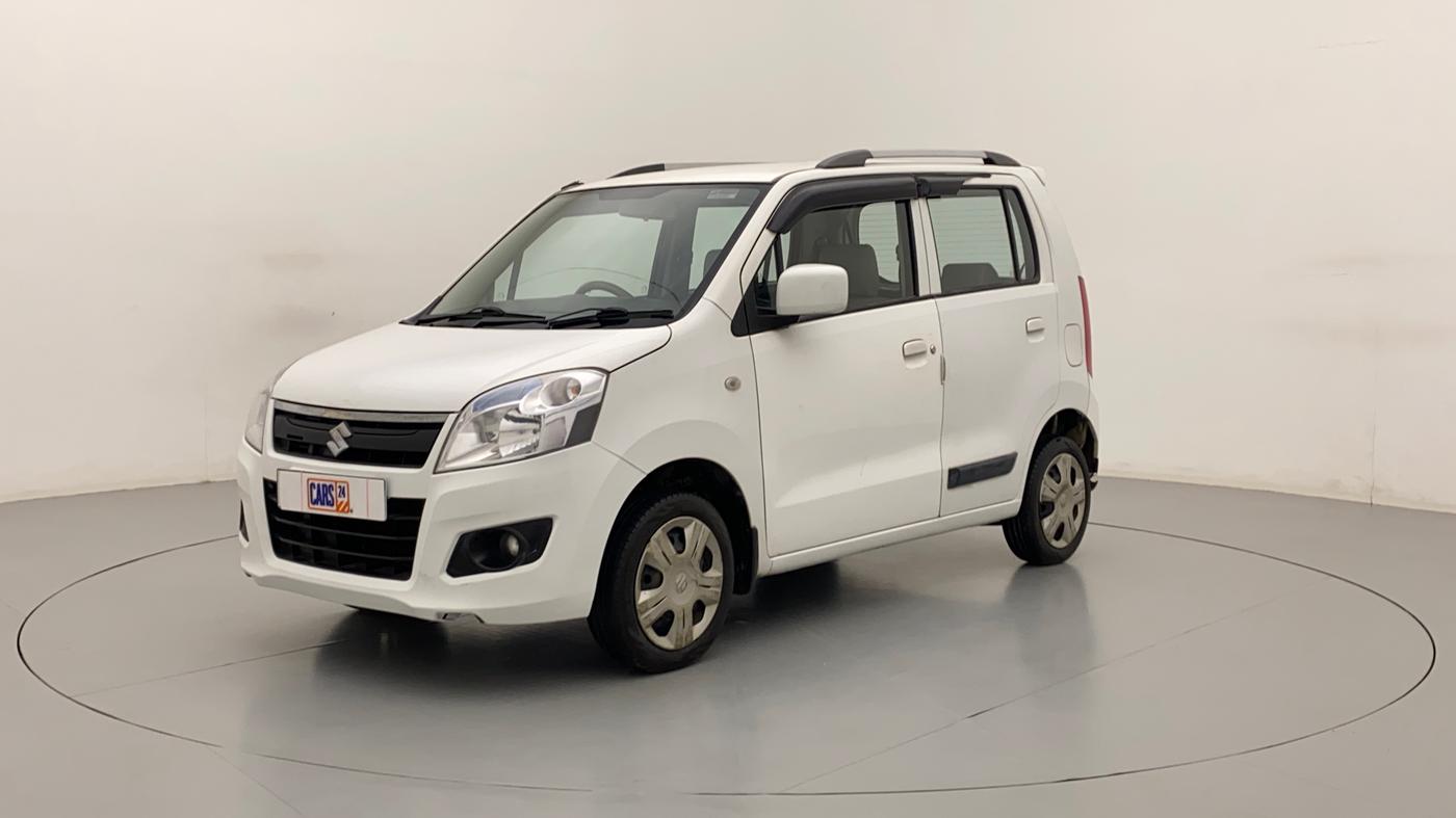 2013 Maruti Wagon R 1.0 VXI, CNG, Manual, 66,823 km, Left Front Diagonal