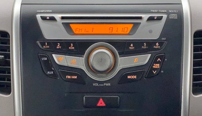 2013 Maruti Wagon R 1.0 VXI, Petrol, Manual, 66,823 km, Infotainment System