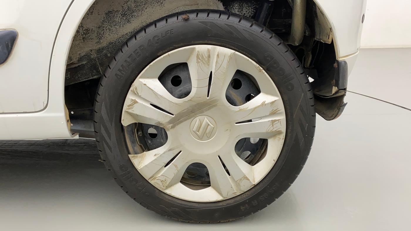 2013 Maruti Wagon R 1.0 VXI, CNG, Manual, 66,823 km, Left Rear Wheel