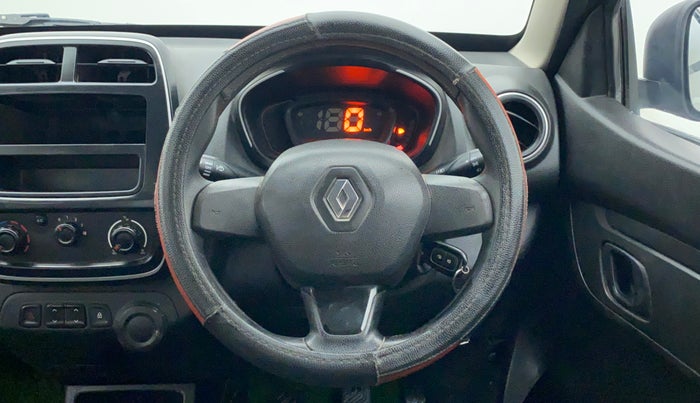 2019 Renault Kwid RXL, Petrol, Manual, 13,045 km, Steering Wheel Close Up