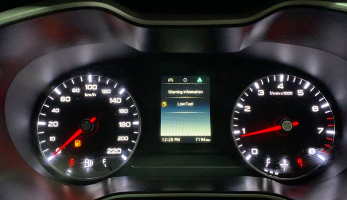 2024 MG ASTOR Sprint 1.5 MT (Ivory), Petrol, Manual, 7,186 km, Odometer Image