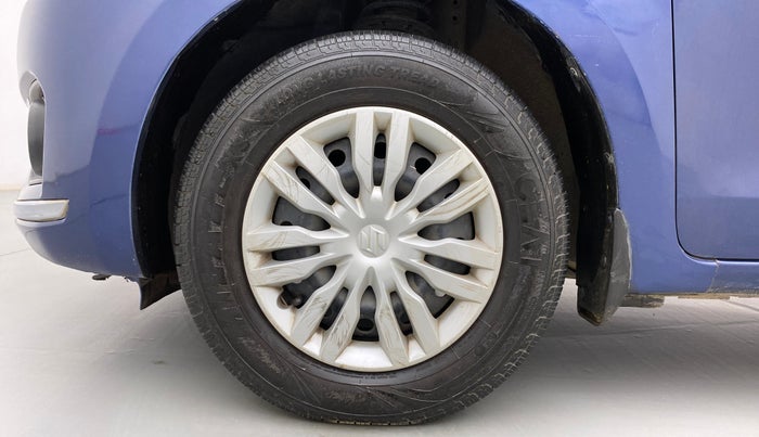 2017 Maruti Dzire VDI AMT, Diesel, Automatic, 69,650 km, Left Front Wheel