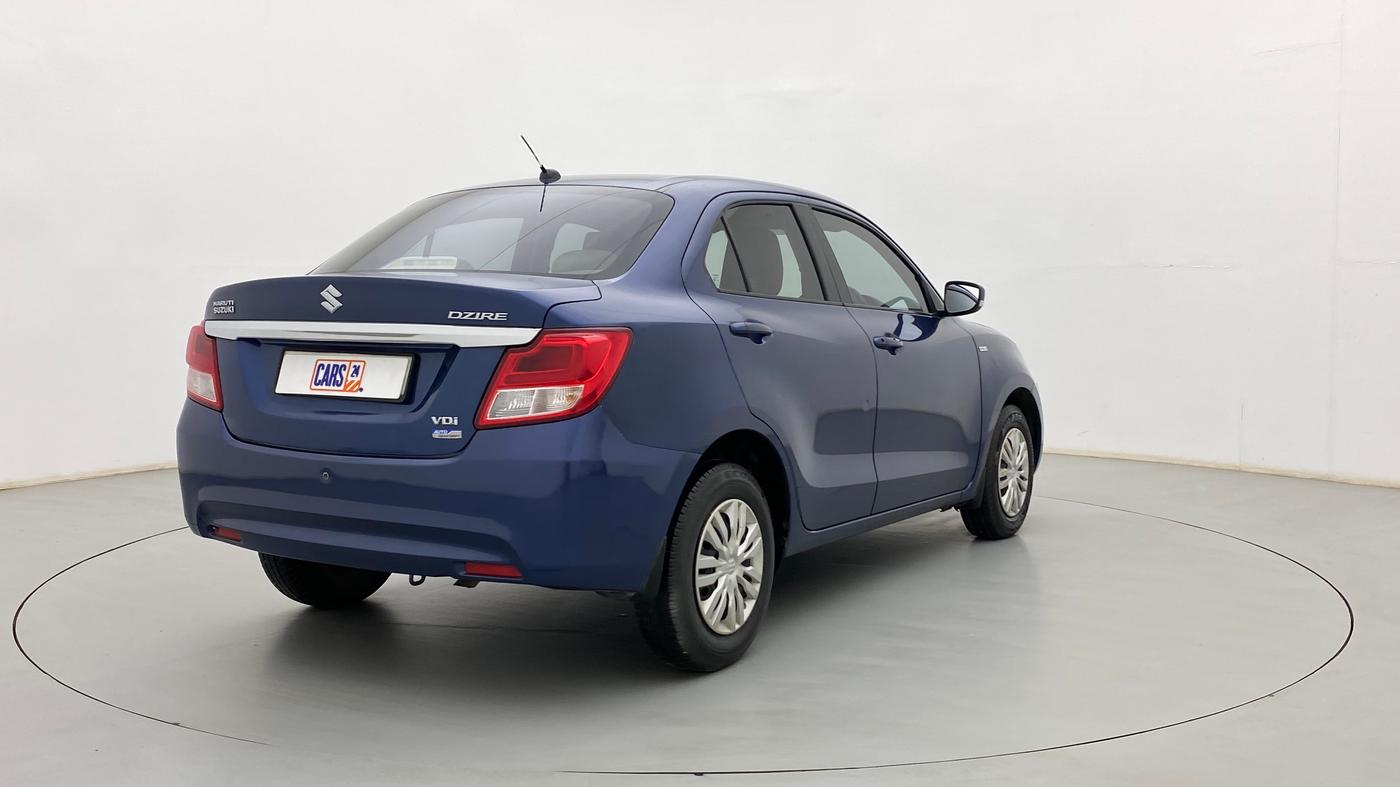 2017 Maruti Dzire VDI AMT, Diesel, Automatic, 69,650 km, Right Back Diagonal