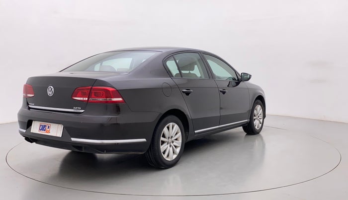 2012 Volkswagen Passat TRENDLINE MT, Diesel, Manual, 94,144 km, Right Back Diagonal