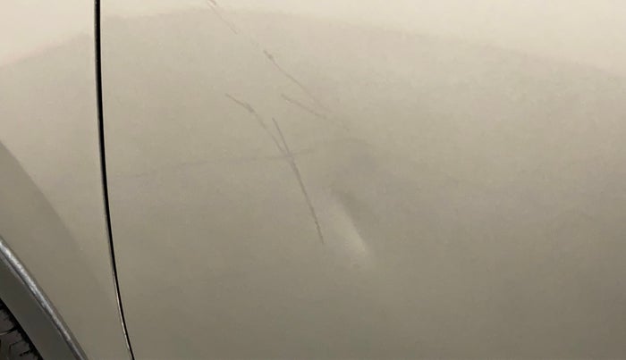 2016 Mahindra Kuv100 K8 6 STR, Petrol, Manual, 45,065 km, Front passenger door - Slightly dented