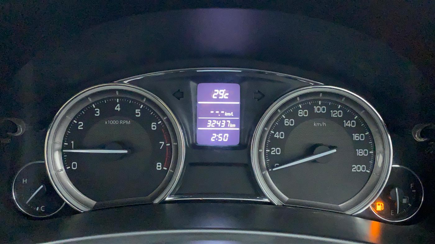2016 Maruti Ciaz VXI OPT, Petrol, Manual, 32,941 km, Odometer Image