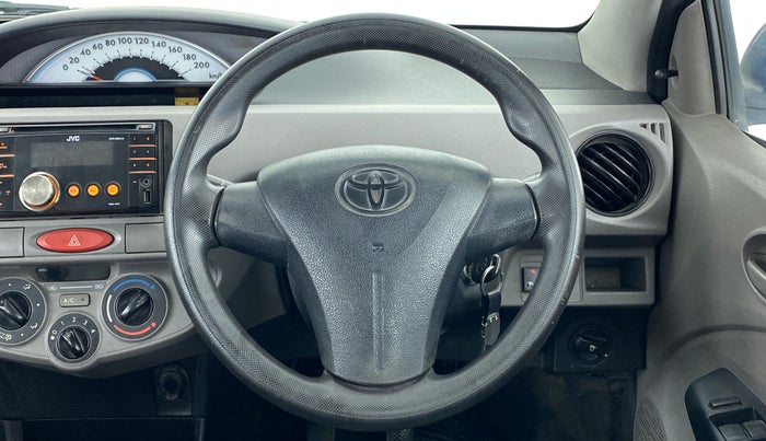 2011 Toyota Etios G, CNG, Manual, 73,470 km, Steering Wheel Close Up