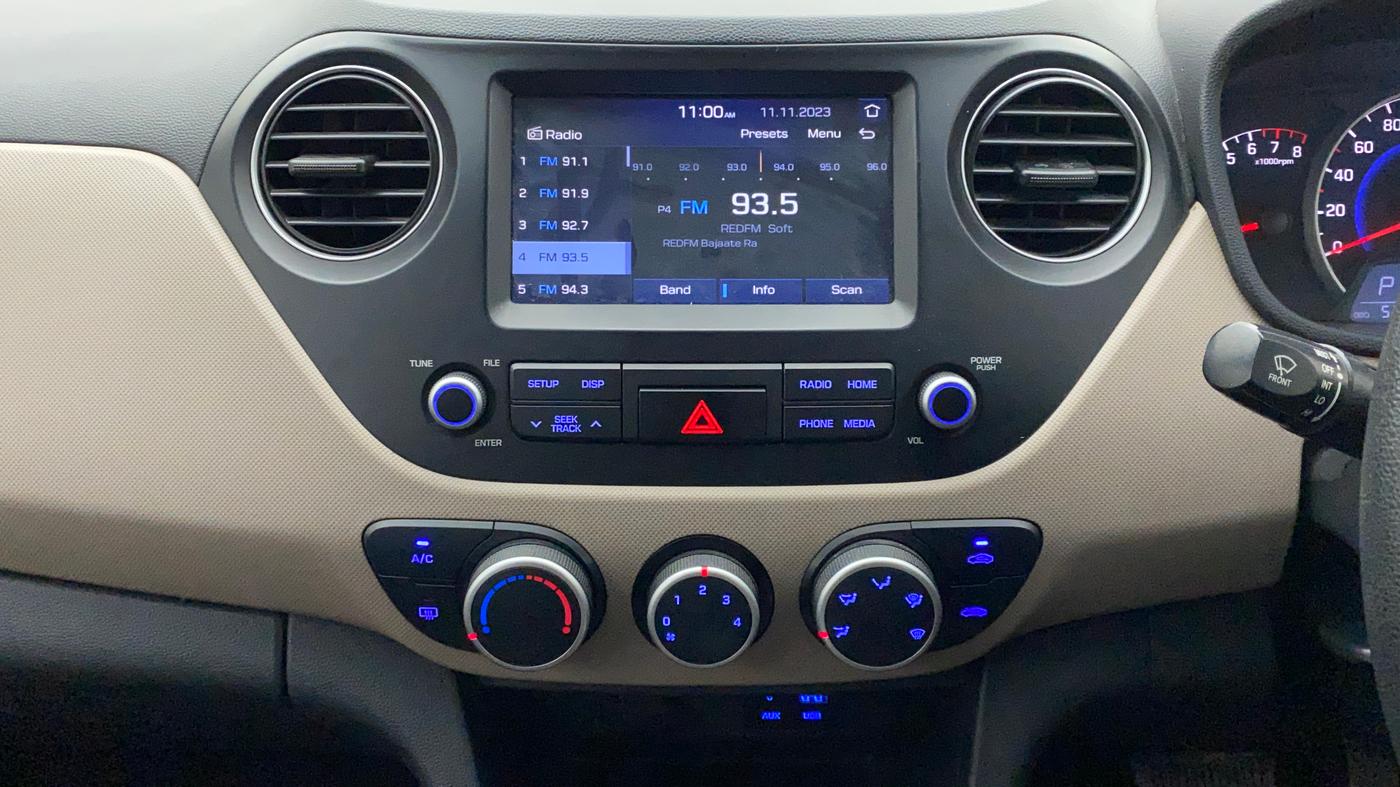 2018 Hyundai Grand i10 SPORTZ AT 1.2 KAPPA VTVT, Petrol, Automatic, 52,383 km, Air Conditioner