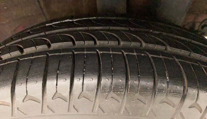 2018 Hyundai Grand i10 SPORTZ AT 1.2 KAPPA VTVT, Petrol, Automatic, 52,383 km, Left Rear Tyre Tread