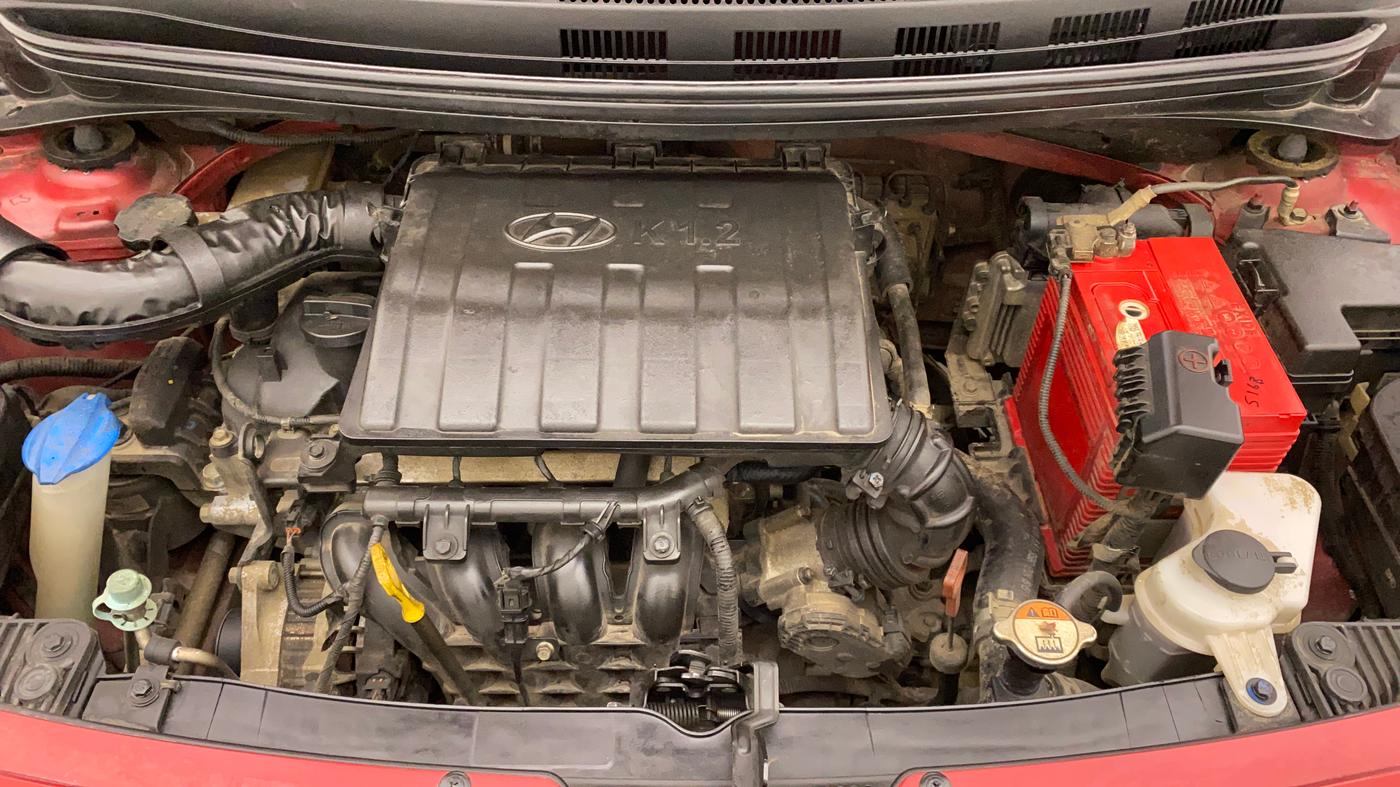 2018 Hyundai Grand i10 SPORTZ AT 1.2 KAPPA VTVT, Petrol, Automatic, 52,383 km, Open Bonet