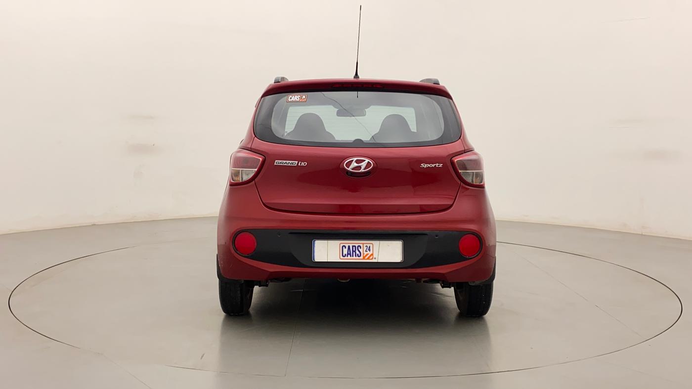 2018 Hyundai Grand i10 SPORTZ AT 1.2 KAPPA VTVT, Petrol, Automatic, 52,383 km, Back/Rear